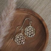 Wild Abandon by Glee Wildflower Earring - Gold