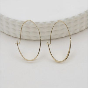 Glee Jewelry Zara Hoop Earring - Gold