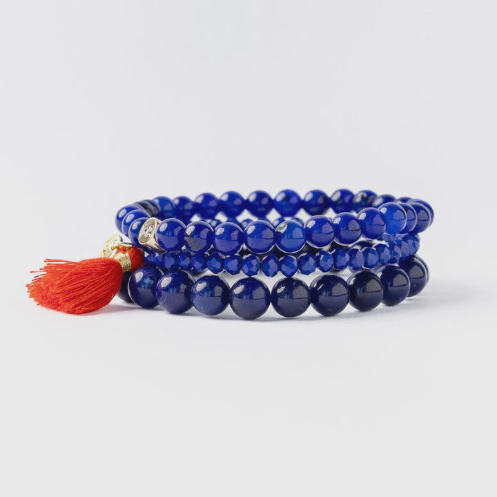 Ink + Alloy Addison Bracelets (3) - Lapis