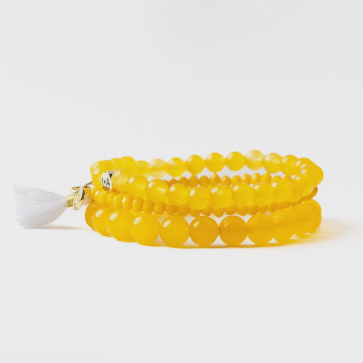 Ink + Alloy Addison Bracelets (3) - Yellow