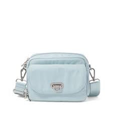 Baggallini Coastal Flip Lock Camera Bag Crossbody CCC955 - Pool
