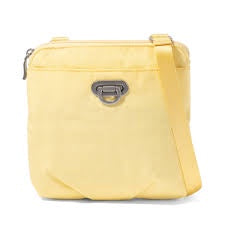 Baggallini Coastal Flip Lock Mini Crossbody CMC952 - Butter Yellow