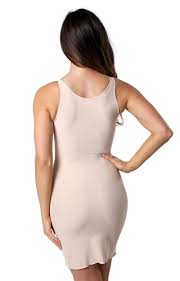 Shapeez "Tankee" Slip w/ Built In Bra - Nude