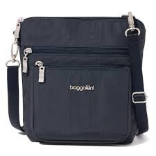 Baggallini Modern Pocket Crossbody POK730 - French Navy