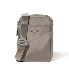 Baggallini Modern Take Two RFID Crossbody TBM869 - Sterling Shimmer