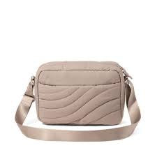 Baggallini Set Wave Crossbody WCB122 - Moonrock Wave Puff