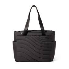 Baggallini Set Wave Tote WTL130 - Black Wave Puff