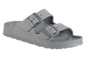 Womens Romika "Roemer 12" 2-Strap Slip-On EVA Sandal - Silver