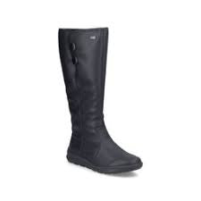 Womens Rieker High Winter Boot Z0090-00 Black