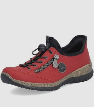 Rieker Slip-On Sneaker N3267-33 Red