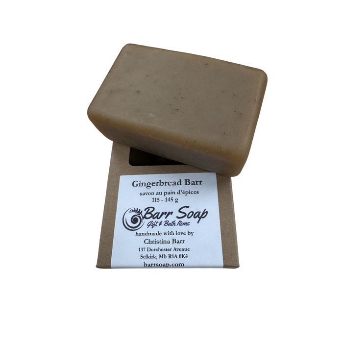 Gingerbread Barr Soap - Barr Soap Co.