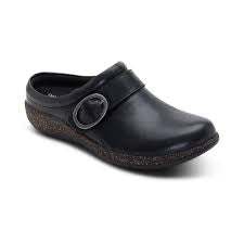 Aetrex Daphne Slip-On Clog DM6100 - Black