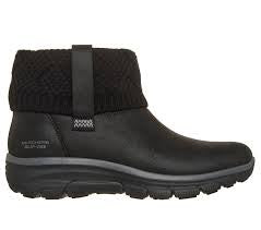 Skechers Slip-Ins Easy Going-Cozy Weather 4 Winter Boot 168193-BLK Black