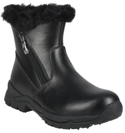 Josef Siebel "Sunny 02" Leather Winter Boot 193222-950-100 Black
