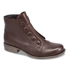 Miz Mooz Louise Ankle Boot - IB18863 - WIDE - Brown