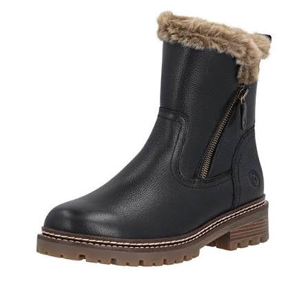Remonte Mid-Cut Winter Boot D0B83-03 Black