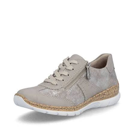 Rieker Laced Sneaker N4221-90 Taupe