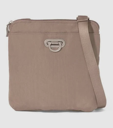 Baggallini Coastal Flip Lock Mini Crossbody CMC952 - Moonrock