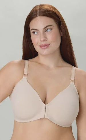 Wonderbra EasyFit Wireless Front Closure Bra E1663 - Almond