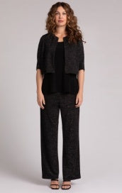 Sympli Classic Bolero Cardigan LP25156-2 Black