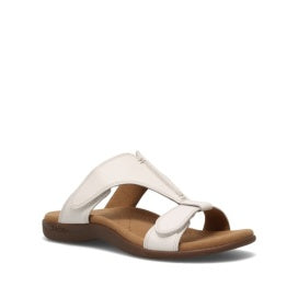 Taos Slide Show Slip-On Sandal - White