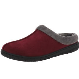 Womens Foamtreads "Elsa" Slip-On Slipper - Burgundy