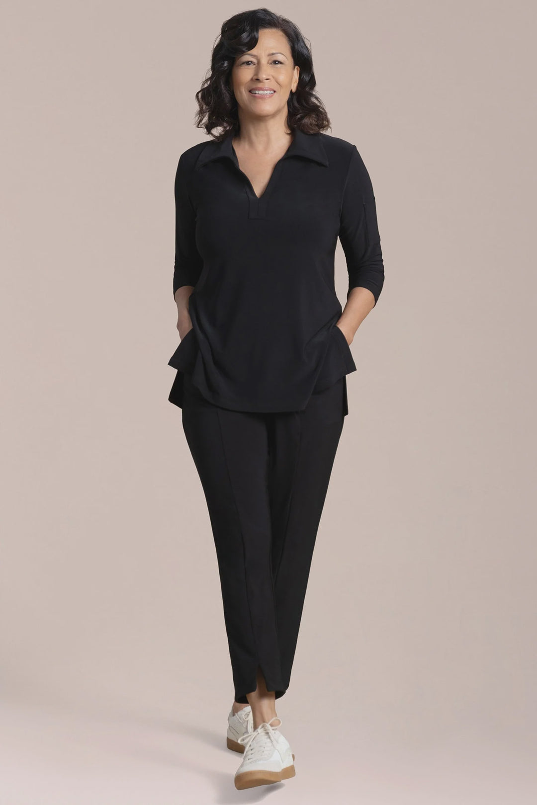 Sympli Weekender Top 22163NP-12 Black