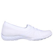 Womens Skechers Relaxed Fit: Breathe-Easy Sneaker 100247-WHT White