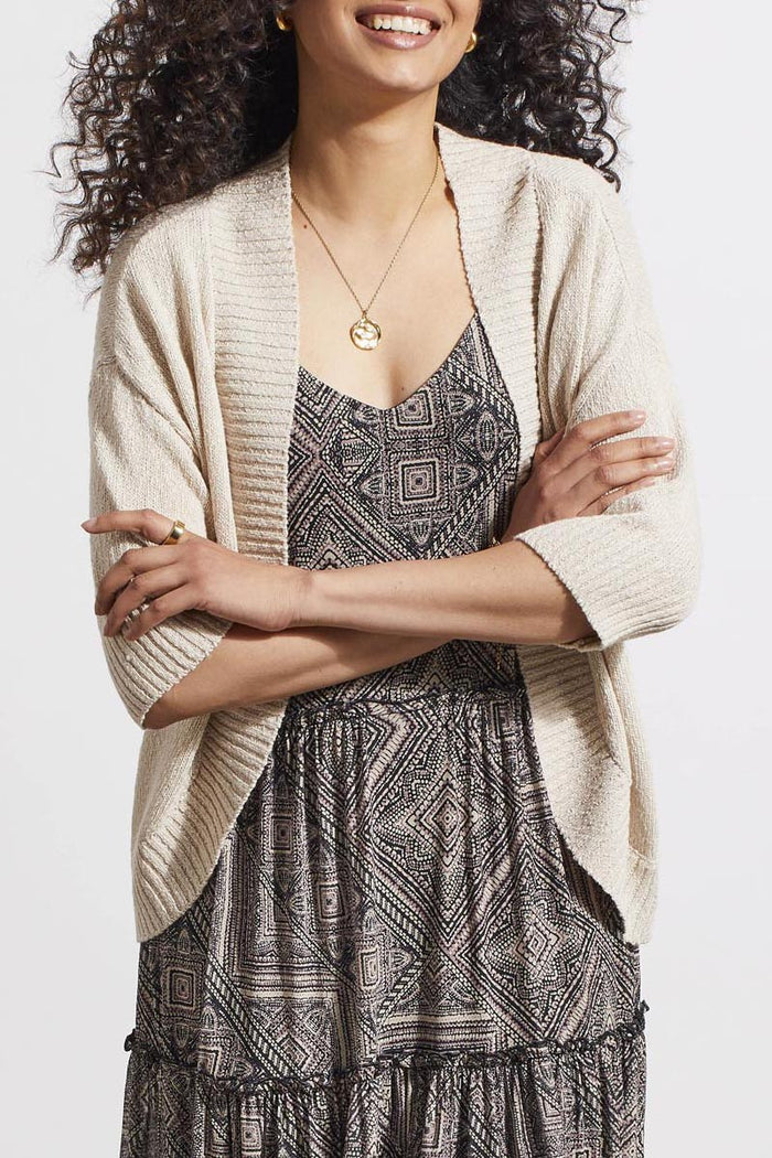 Tribal Cocoon Cardigan Sweater 1354O-4425-3042 French Oak