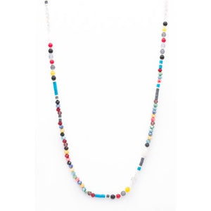 Caracol Necklace 1561-MIX-S Multi Silver