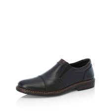 Mens Rieker Slip-On Shoe 17659-00 Black