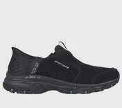 Womens Skechers "Slip-ins" Hillcrest - Sunape Sneaker 180016-BBK Black