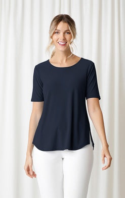 Sympli Go To Classic Relax Short-Sleeve T 22110R-1 Navy