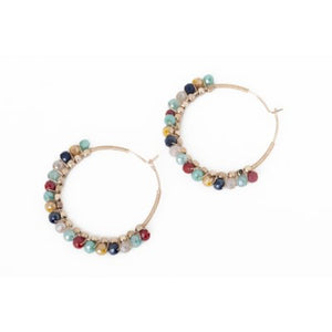 Caracol Earring 2475-MIX-G Multi/Gold