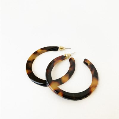 Caracol Earring 2493-BRN Brown Combo