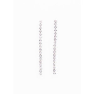 Caracol Earring 2588-CLR-S Silver