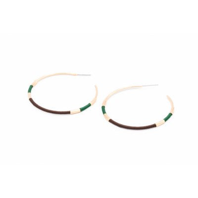 Caracol Earring 2610-TER-G Green/Gold