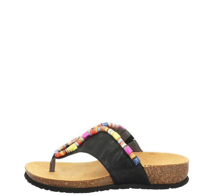 Think Slip On Sandal with Toe Hold 211-0000 Black - 1 ONLY SIZE 42 (11-11.5) - 20% OFF