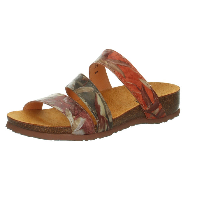 Think Slip-On Sandal with Floral Straps 557-9000 Multi - 1 ONLY SIZE 39 (8-8.5) - 20% OFF