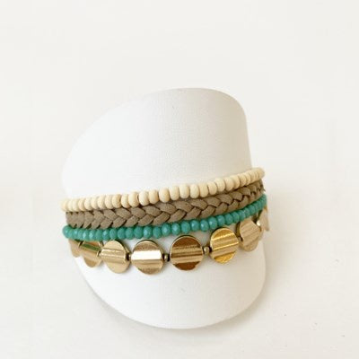 Caracol Bracelet 3213-TRQ Turquoise