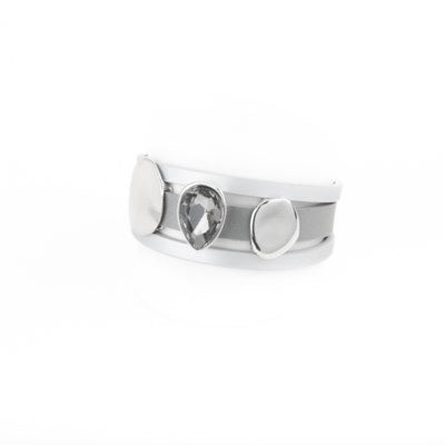 Caracol Bracelet 3269-GRY-S Grey/Silver Combo