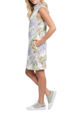 Tribal Golf Sleeveless Dress w/ Inner Short UFP 50 Performance 4421O-3024-0584 Mint Leaf - 1 ONLY SIZE X-SMALL - 20% OFF