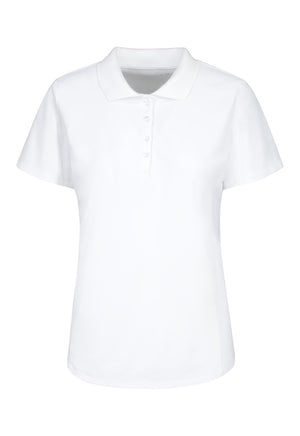 Tribal Golf Short-Sleeve Polo Shirt 3237O-3192-0001 White
