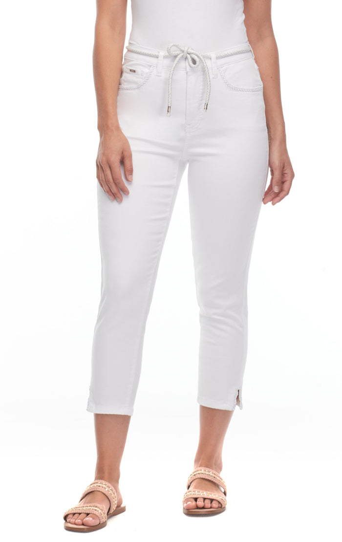 FDJ Suzanne Crop 6887511-WHT White - 1 ONLY SIZE 8 - 20% OFF