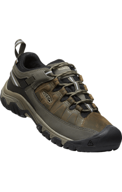 Mens Keen Targhee III 1018597 Waterproof Hiking Shoe - Wide - Bungee Cord/Black