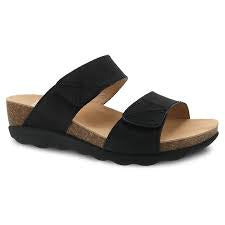 Womens Dansko Maddy Slip-On Sandal 1510470200-Black