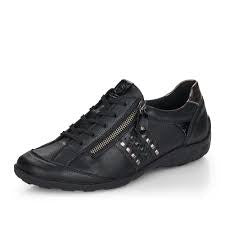 Remonte Liv Sneaker w/ Side Zip R3404-01-3 Black