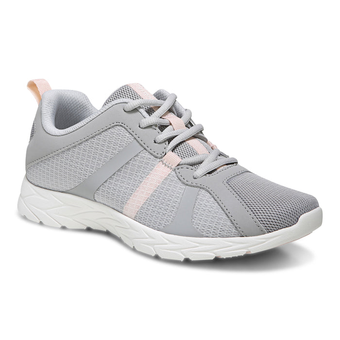 Womens Vionic Radiant Sneaker - Light Grey/Cloud Pink