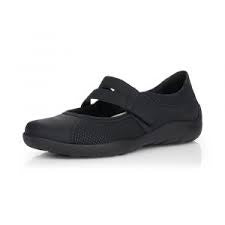 Remonte Liv Slip-On Sneaker w/ Velcro Strap R3510-03-3 Black