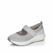 Womens Rieker Ayla Pull-on Sneaker with Strap 42102-40-3 Grey